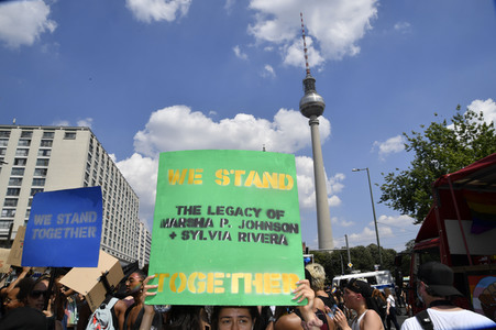 Demonstration 'Berlin Pride 2020' in Berlin