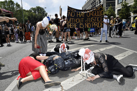 Demonstration 'Berlin Pride 2020' in Berlin