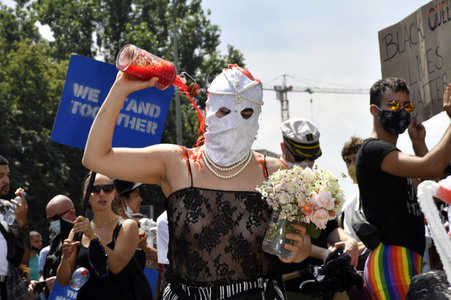 Demonstration 'Berlin Pride 2020' in Berlin