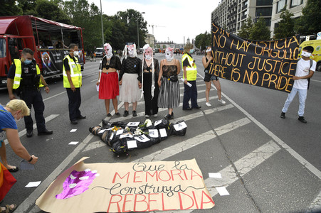 Demonstration 'Berlin Pride 2020' in Berlin