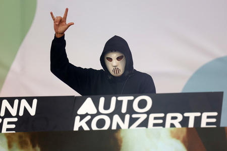Autokonzert von Angerfist