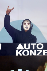 Autokonzert von Angerfist