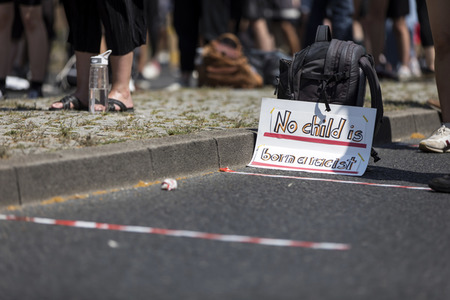 'Black Lives Matter' Demonstration in Berlin