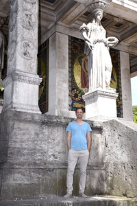Fototermin mit Sebastian Feicht in München