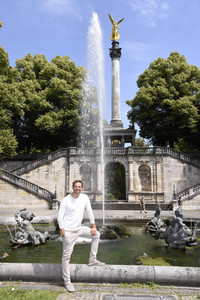 Fototermin mit Sebastian Feicht in München