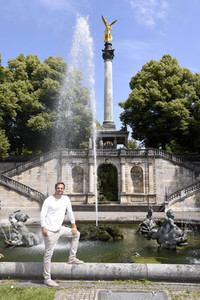 Fototermin mit Sebastian Feicht in München