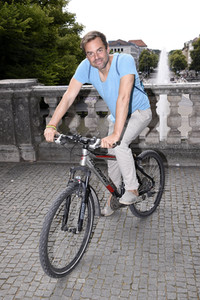 Fototermin mit Sebastian Feicht in München