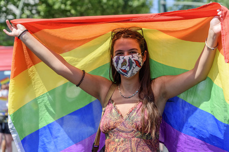 Demonstration 'Berlin Pride 2020' in Berlin
