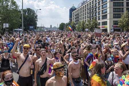 Demonstration 'Berlin Pride 2020' in Berlin