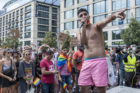 Demonstration 'Berlin Pride 2020' in Berlin