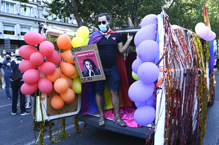Gay Pride Parade 2020 in Madrid