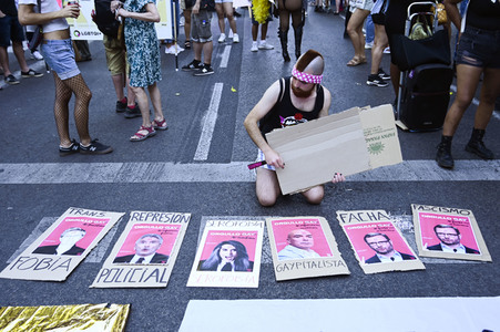 Gay Pride Parade 2020 in Madrid