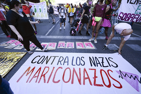 Gay Pride Parade 2020 in Madrid