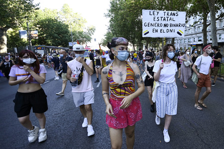 Gay Pride Parade 2020 in Madrid