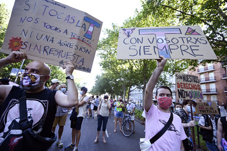 Gay Pride Parade 2020 in Madrid