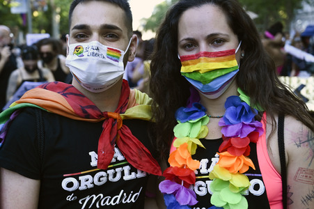 Gay Pride Parade 2020 in Madrid