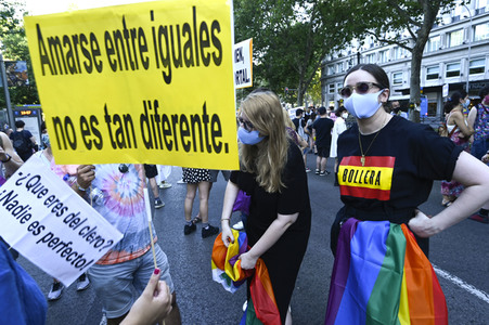 Gay Pride Parade 2020 in Madrid