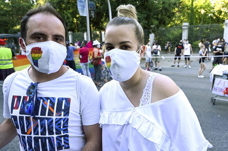 Gay Pride Parade 2020 in Madrid