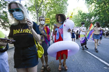 Gay Pride Parade 2020 in Madrid