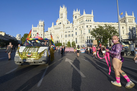 Gay Pride Parade 2020 in Madrid