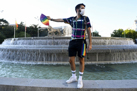 Gay Pride Parade 2020 in Madrid