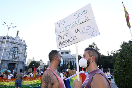 Gay Pride Parade 2020 in Madrid