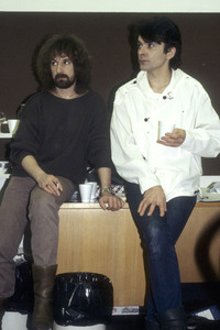 Musikvideo-Dreharbeiten mit Barclay James Harvest in London