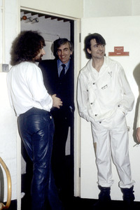 Musikvideo-Dreharbeiten mit Barclay James Harvest in London