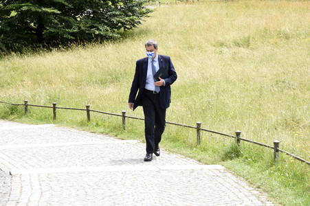 Pressekonferenz zur Bewältigung der Corona-Pandemie in München