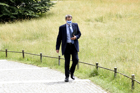 Pressekonferenz zur Bewältigung der Corona-Pandemie in München