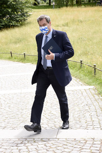 Pressekonferenz zur Bewältigung der Corona-Pandemie in München