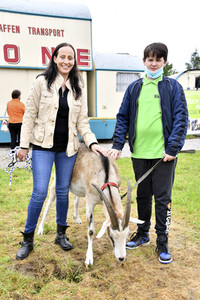 Presserundgang auf der Circus Krone-Farm. Weßling