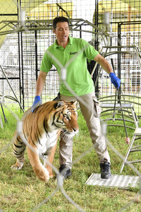 Presserundgang auf der Circus Krone-Farm. Weßling