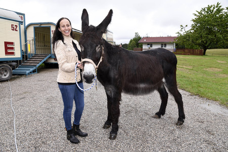 Presserundgang auf der Circus Krone-Farm in Weßling