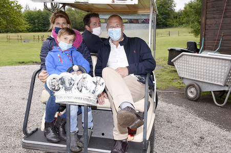 Presserundgang auf der Circus Krone-Farm in Weßling