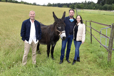 Presserundgang auf der Circus Krone-Farm in Weßling