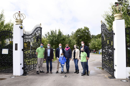 Presserundgang auf der Circus Krone-Farm in Weßling