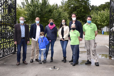 Presserundgang auf der Circus Krone-Farm in Weßling