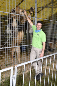 Presserundgang auf der Circus Krone-Farm in Weßling