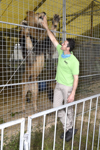 Presserundgang auf der Circus Krone-Farm in Weßling