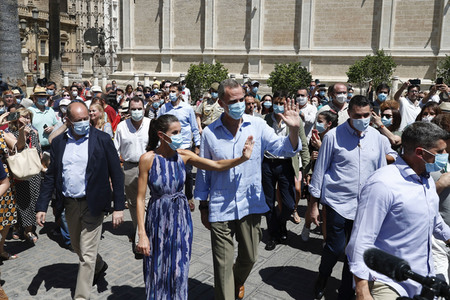 Die spanischen Royals in Sevilla