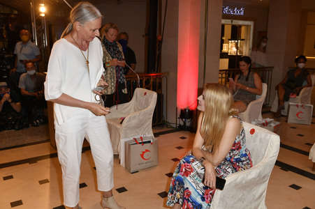 Anja Gockel Fashionshow Summer 2021 'Asuka' in Berlin