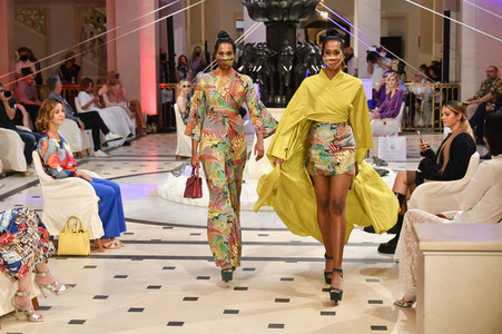 Anja Gockel Fashionshow Summer 2021 'Asuka' in Berlin