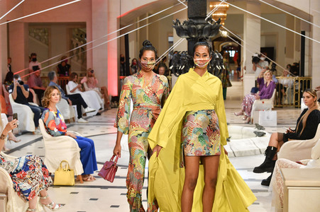 Anja Gockel Fashionshow Summer 2021 'Asuka' in Berlin