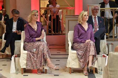 Anja Gockel Fashionshow Summer 2021 'Asuka' in Berlin