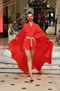 Anja Gockel Fashionshow Summer 2021 'Asuka' in Berlin