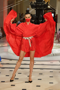 Anja Gockel Fashionshow Summer 2021 'Asuka' in Berlin