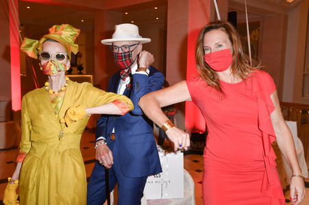 Anja Gockel Fashionshow Summer 2021 'Asuka' in Berlin