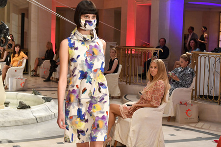 Anja Gockel Fashionshow Summer 2021 'Asuka' in Berlin