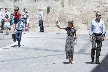 Die spanischen Royals in Cuenca